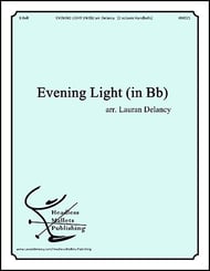 Evening Light Handbell sheet music cover Thumbnail